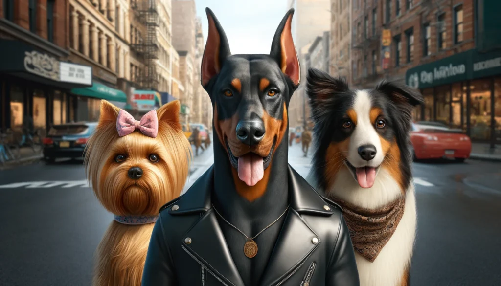 tres perros representando las Razas de perros por temperamento tu cahchorro Medellín