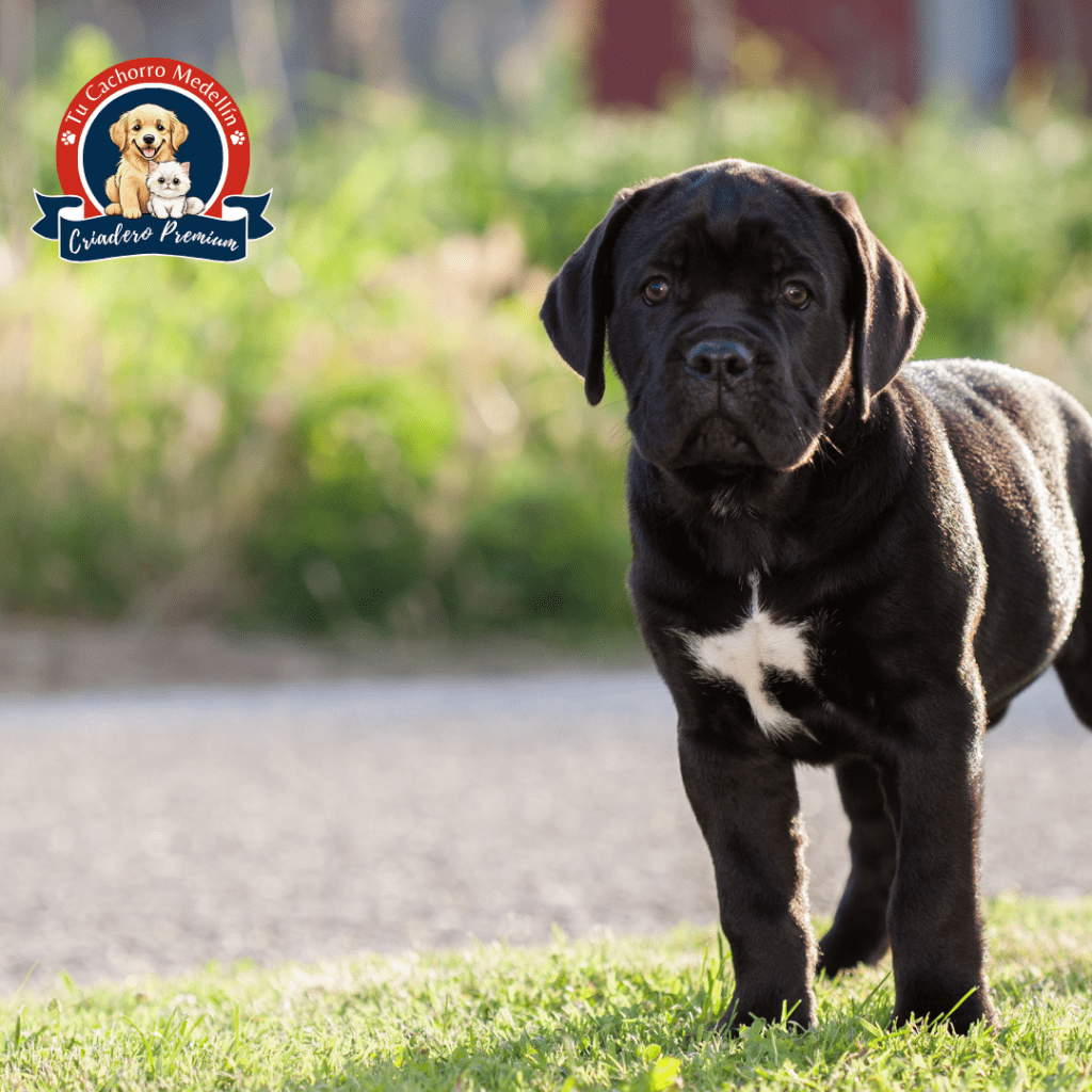 Cane Corso jugando con niños