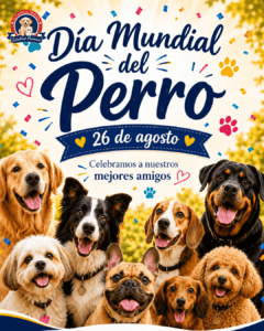 Dia mundial del perro 2026 es el 26 de Agosto